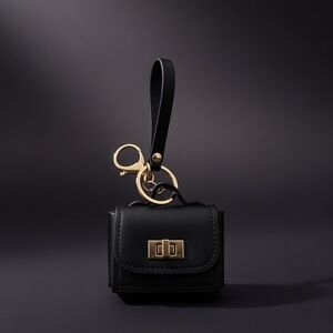 Elegant Black Keychain